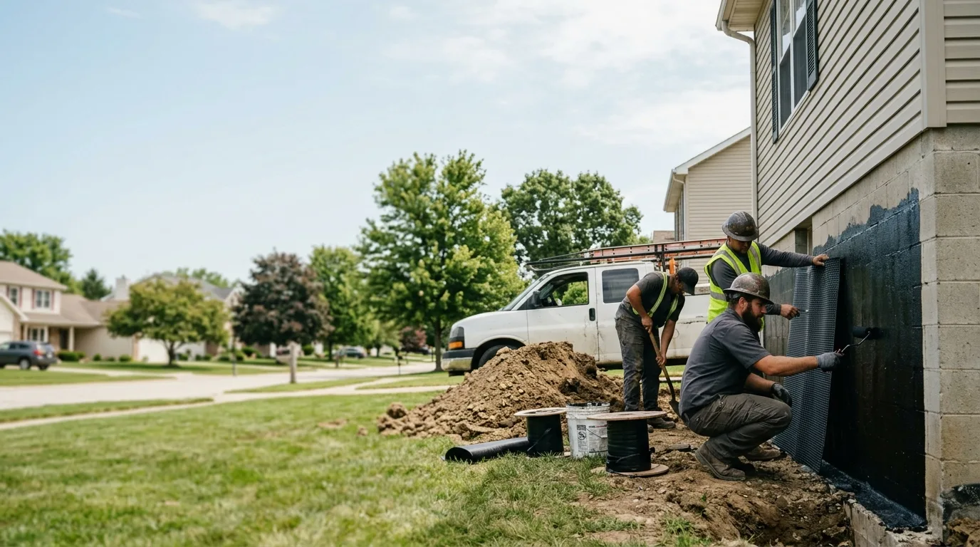 Basement Waterproofing in Carrier Mills, IL near me